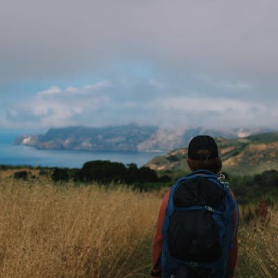 Backpack across Santa Cruz Island