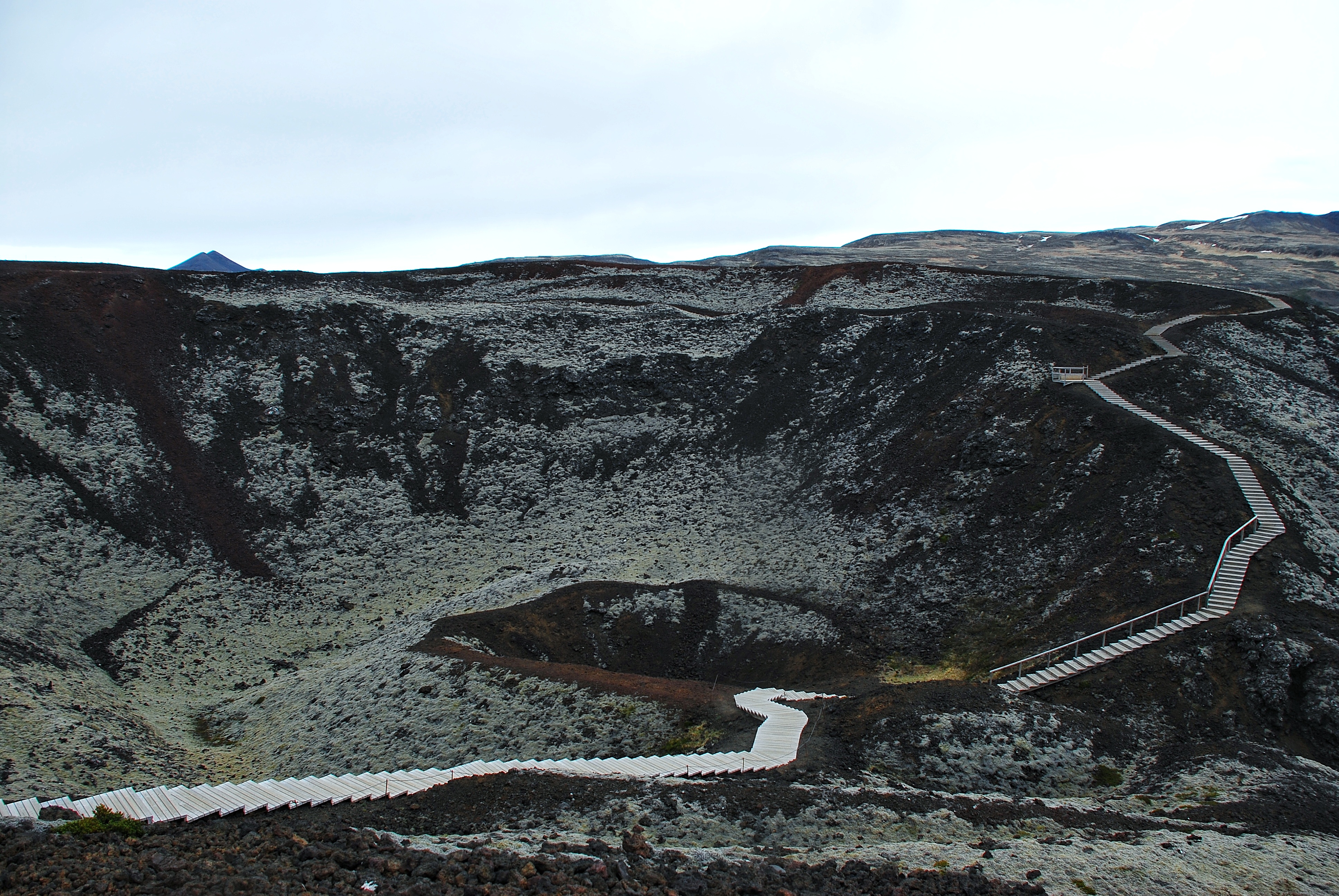 Explore Grábrók Volcano 