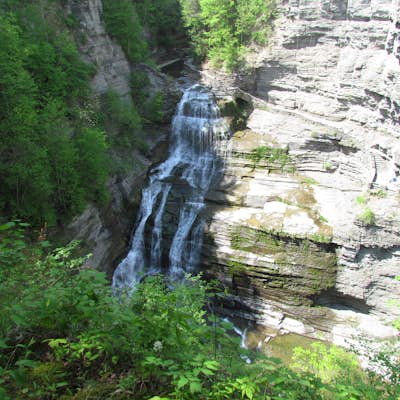 Hike the Rim/Gorge Trail and Robert Treman State Park