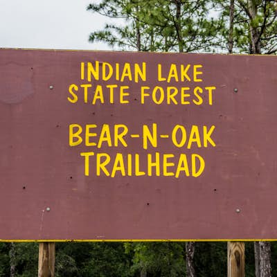 Hike the Bear-N-Oak Trail to Indian Lake