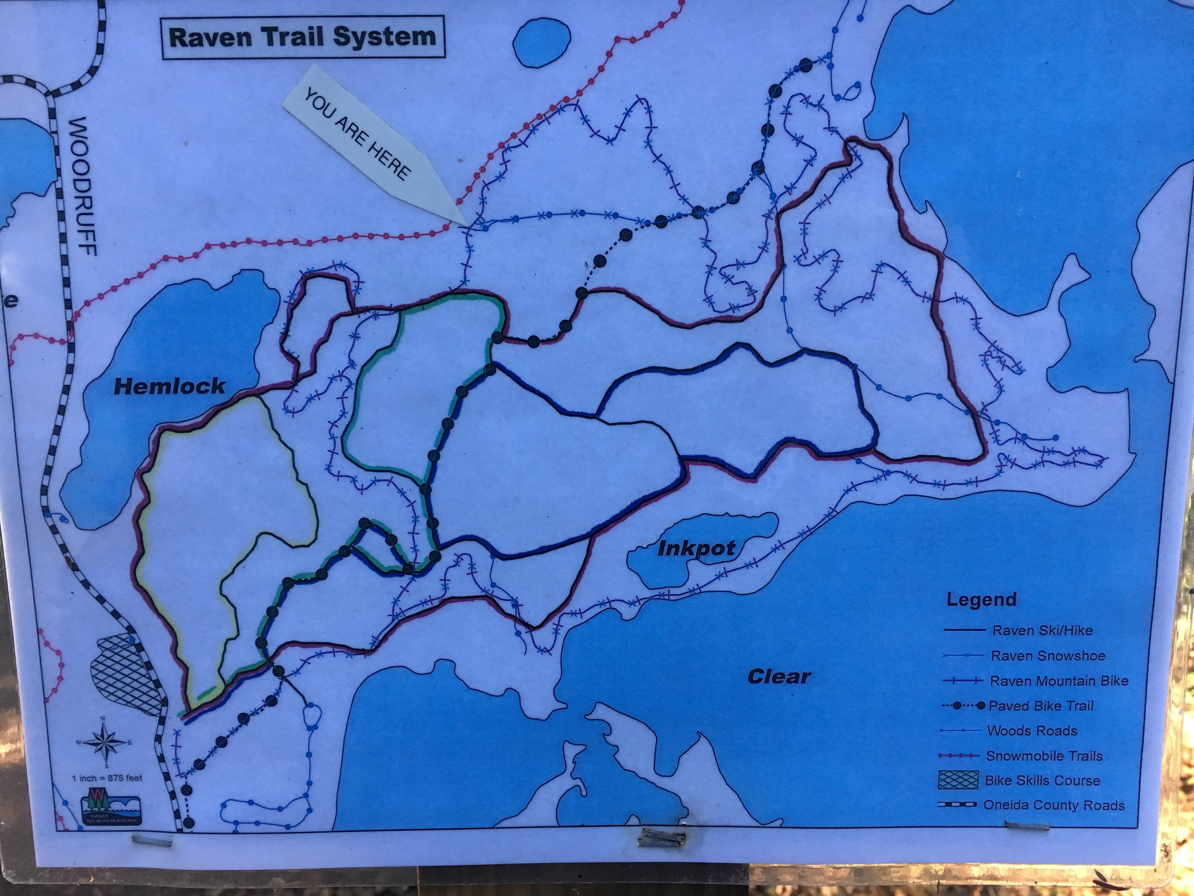 Hike or Bike the NHAL Raven Trails