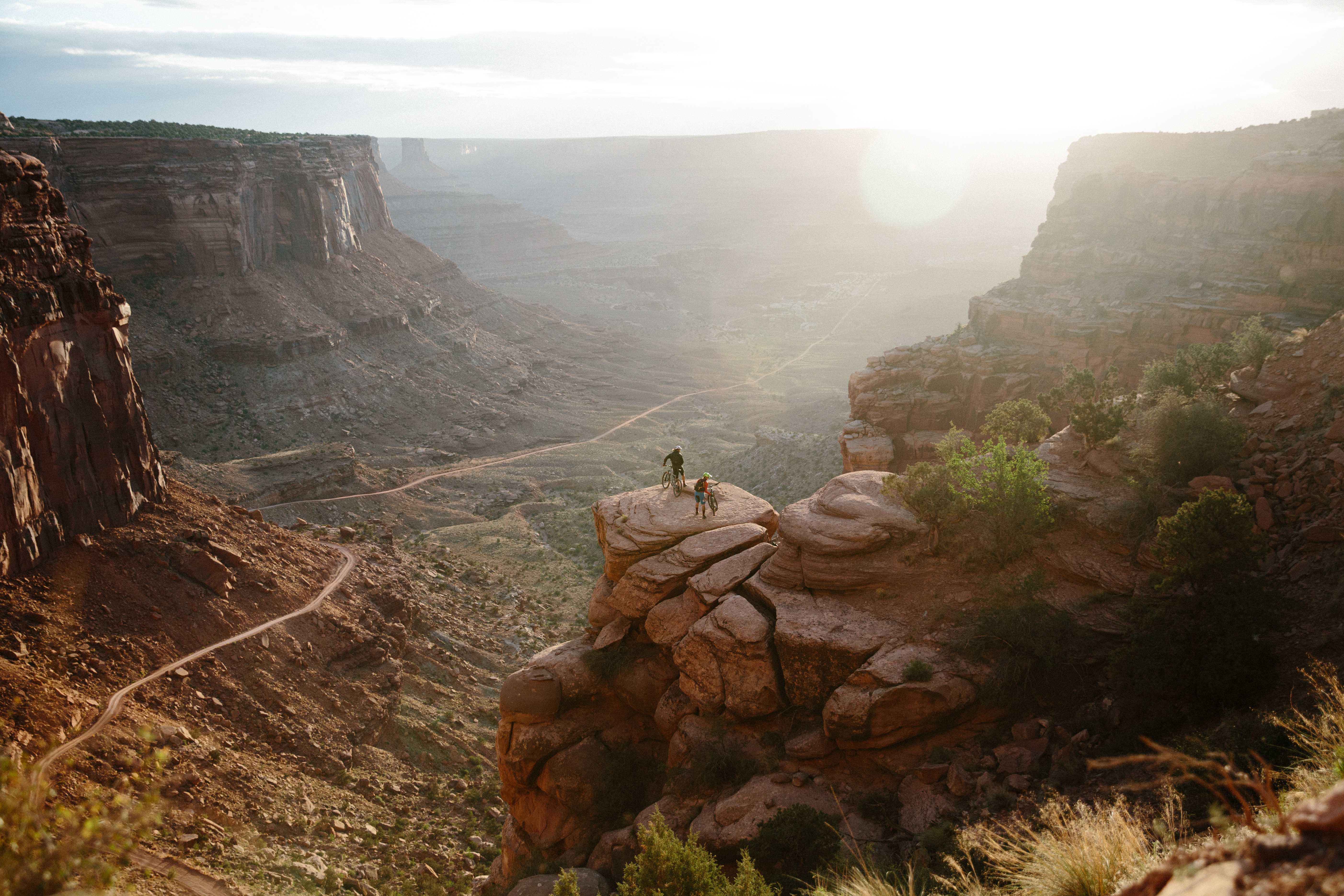 Mountain Bike the Shafer Trail in Moab