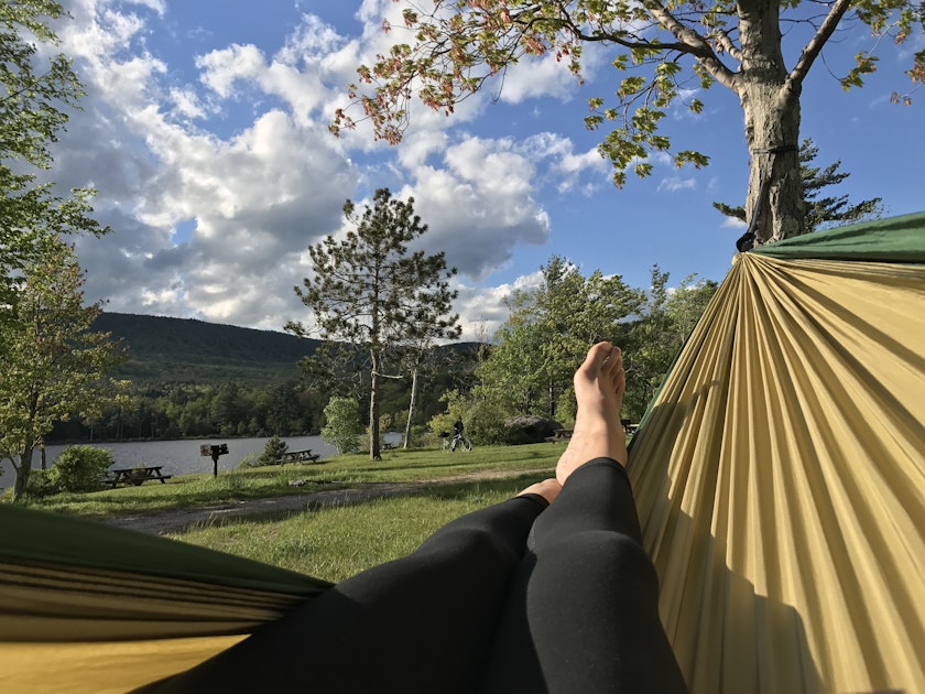 Camp at North Lake Campground, North Lake Parking Lot