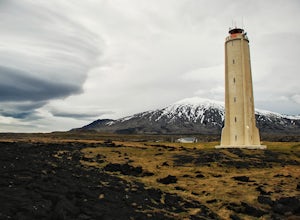 Photograph the Malarrif Lighthouse in Snæfellsjökull National Park