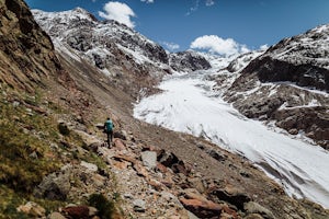 Hike to the Gepatschferner Glacier Tongue