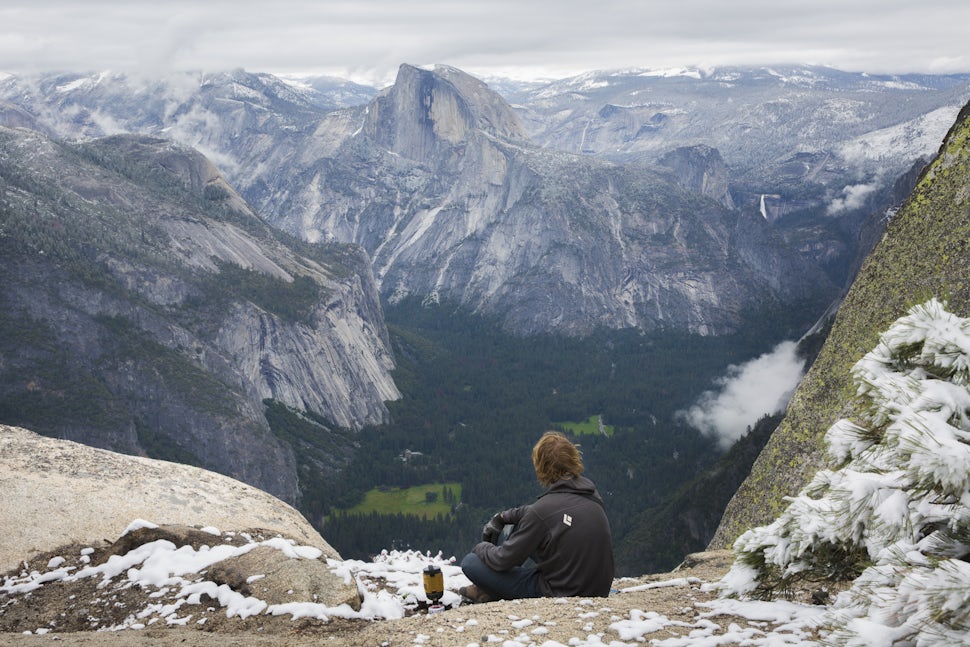 Hiking el outlet capitan in yosemite