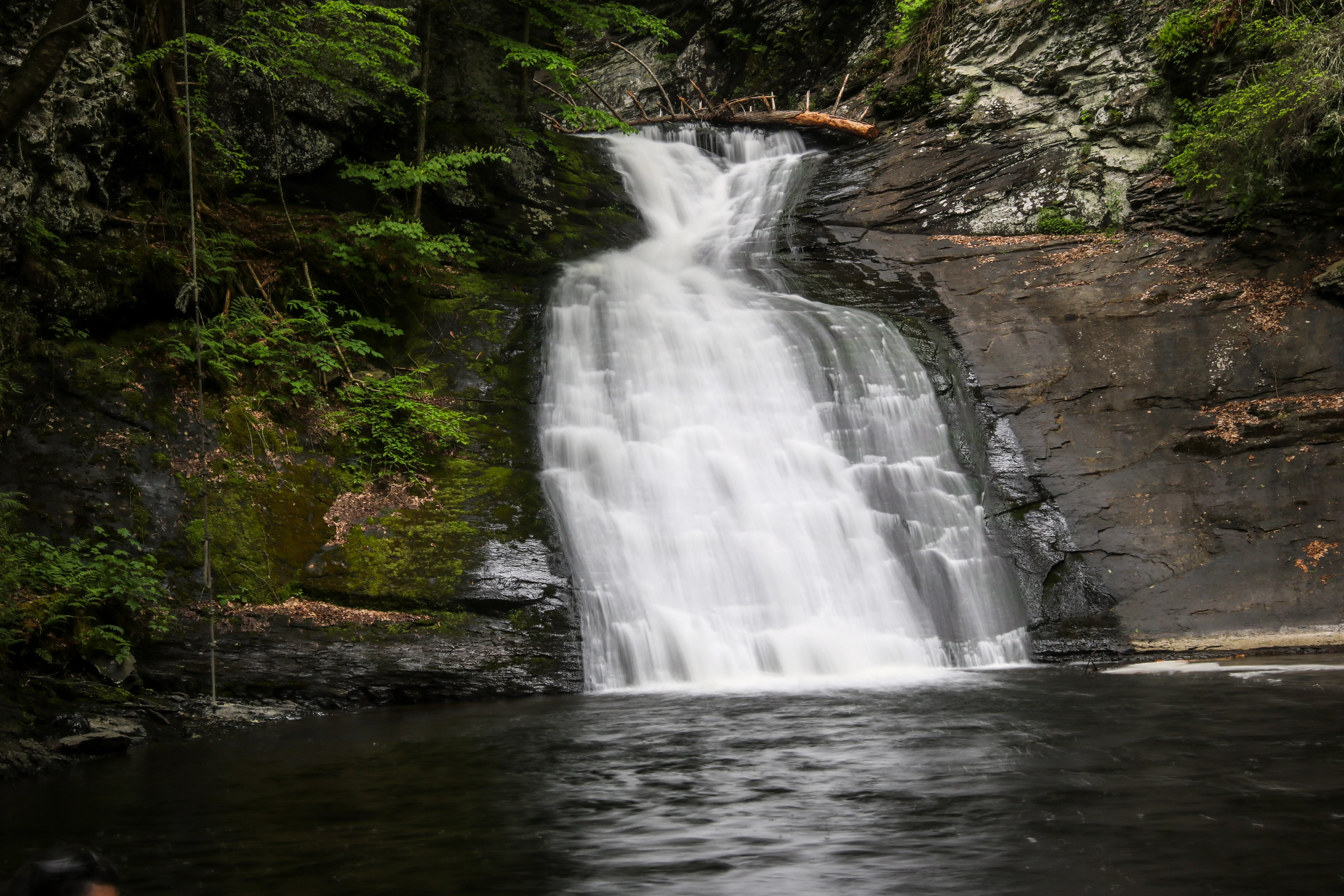 Hike to Indian Ladder Falls Along Hornbecks Creek