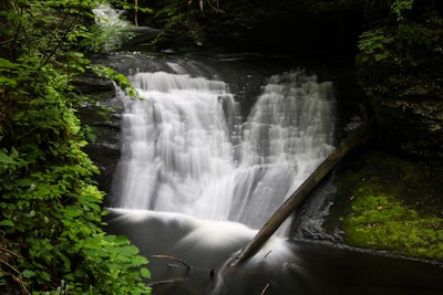 Hike to Indian Ladder Falls Along Hornbecks Creek, Emery Rd Pull-Off