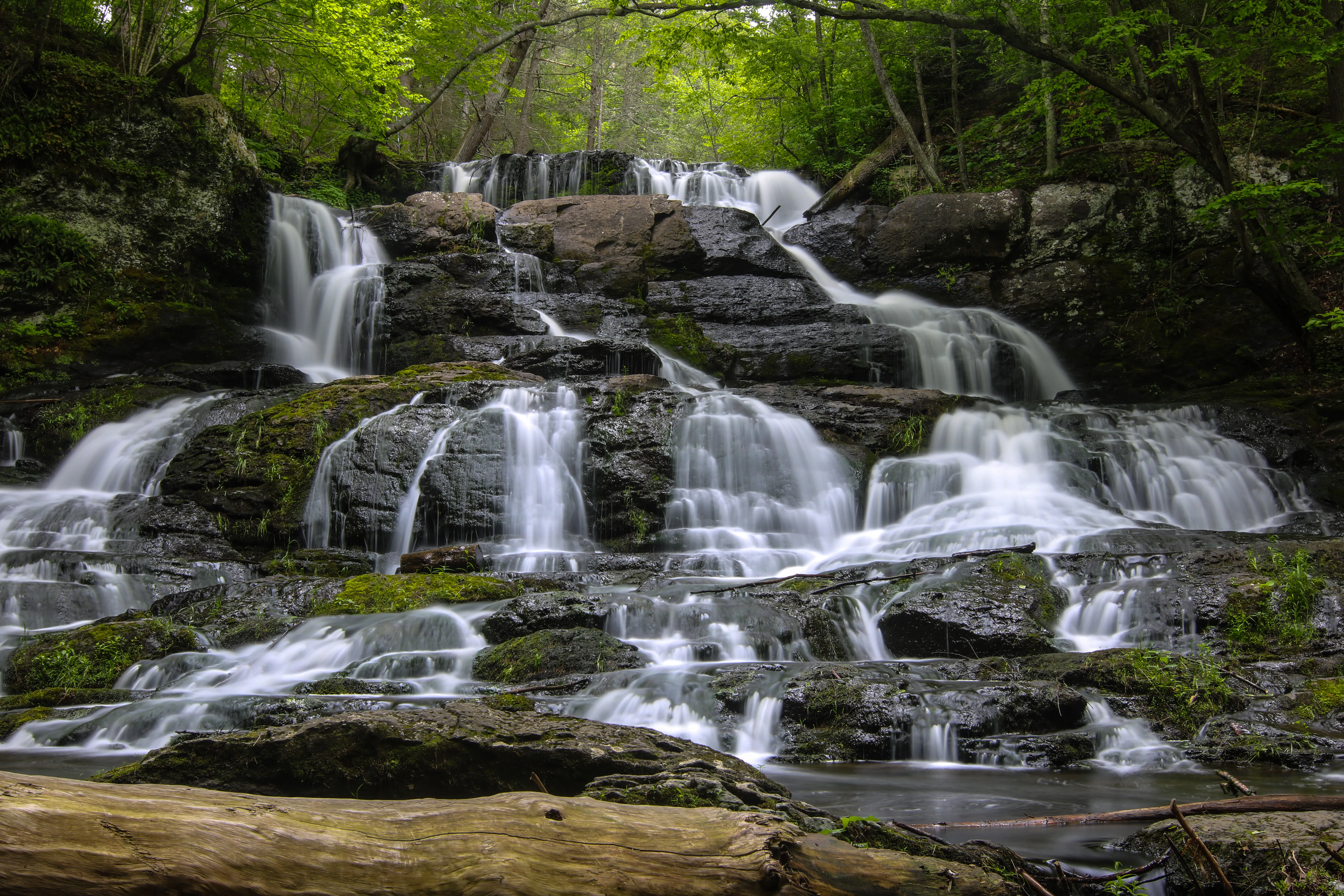 Hike to Indian Ladder Falls Along Hornbecks Creek