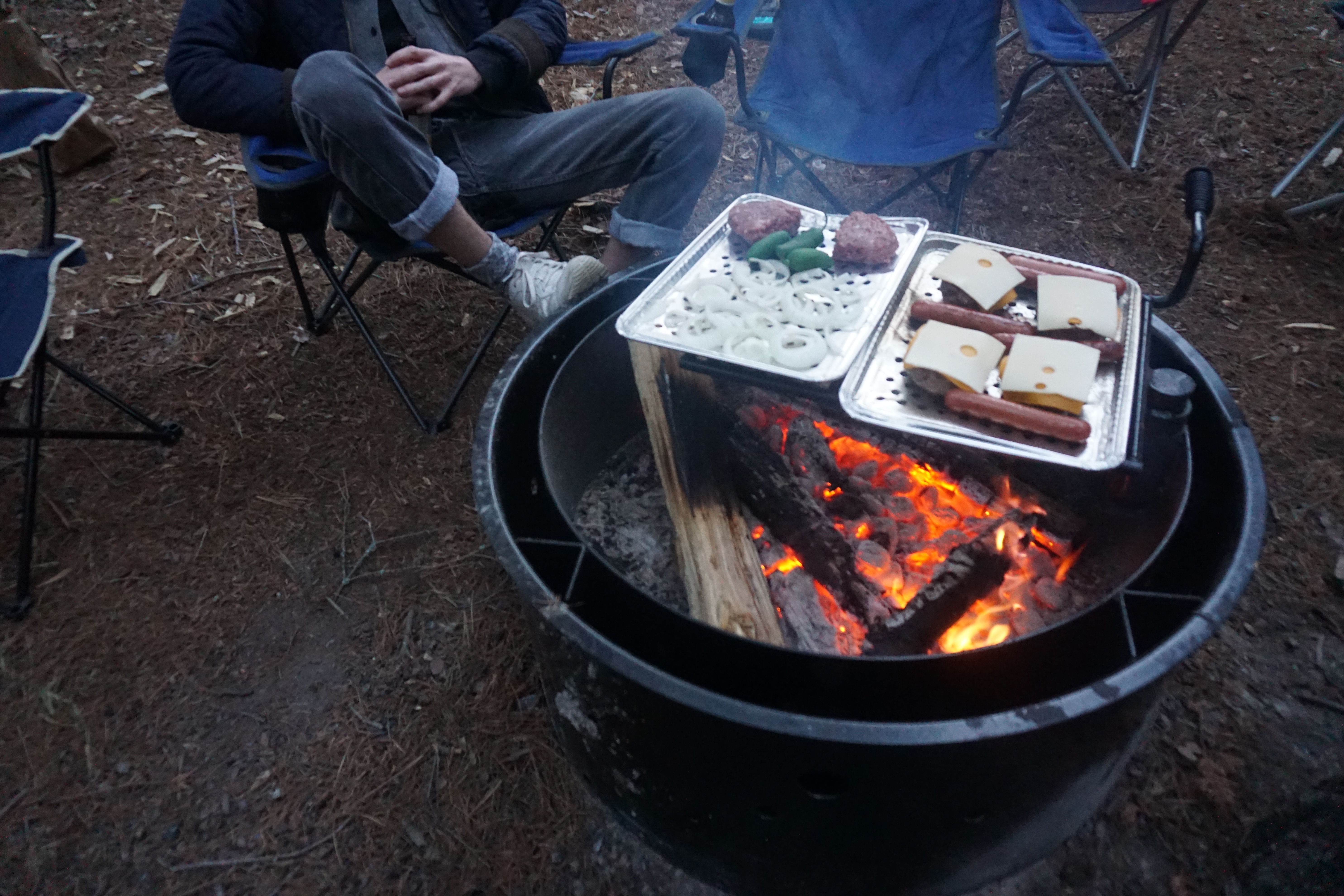 Camp at Sunset Campground in Kings Canyon National Park