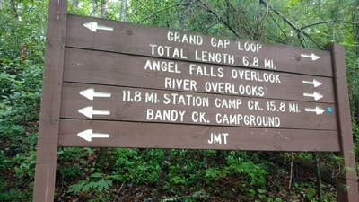Backpack to  Angel Falls Overlook in the Big South Fork