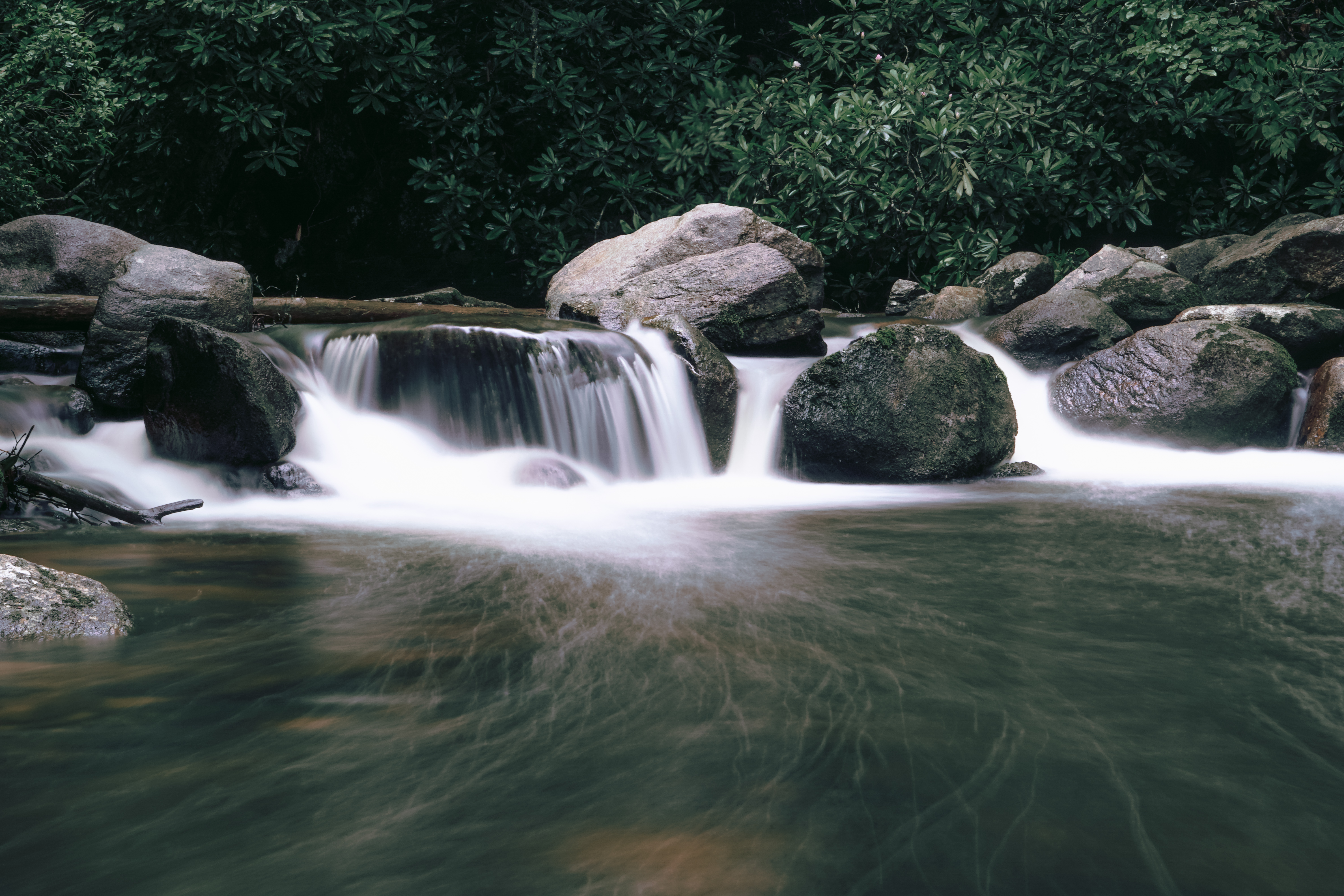 Hike and Traverse the Cables to Dennis Cove Falls