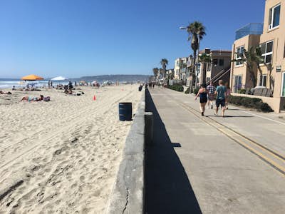 Run the Pacific Beach/Mission Beach Boardwalk
