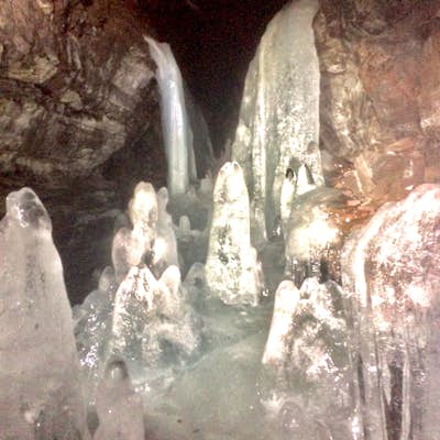 Explore Crystal Ice Cave, Lava Beds National Monument