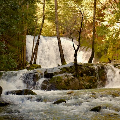 Hike to Brandy Creek Falls in Whiskeytown National Recreation Area