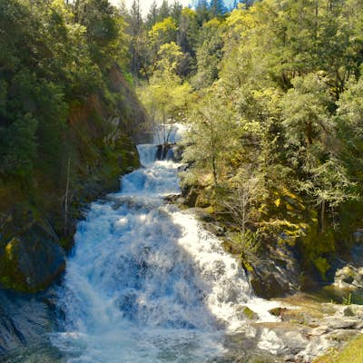 Hike to Crystal Creek Falls in Whiskeytown National Recreation Area