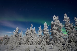 8 Photos from a Ski Touring Adventure under Finland's Northern Lights