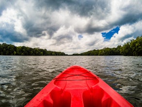 Camp at Lums Pond State Park