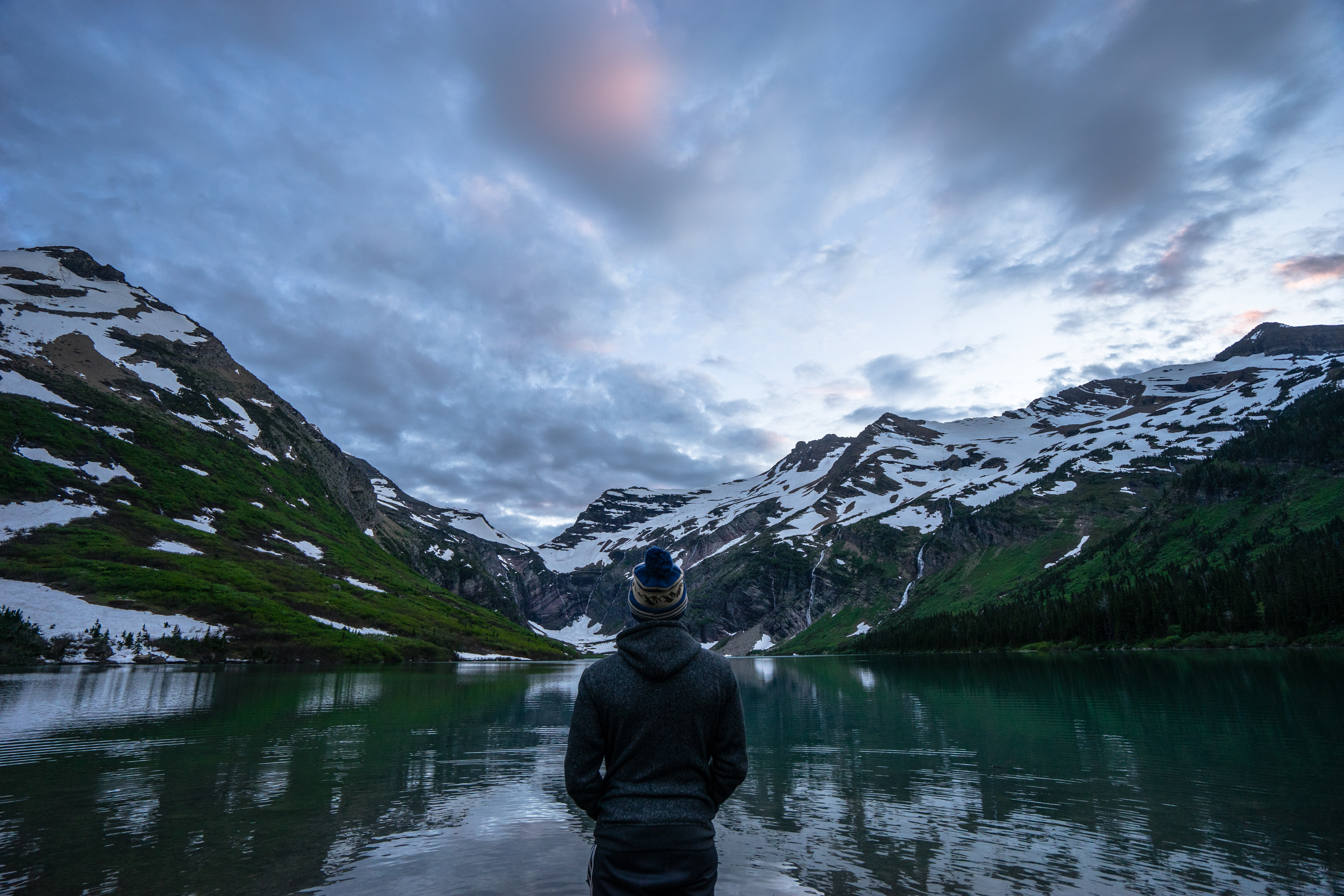 Gunsight Pass to Gunsight Lake Campsite
