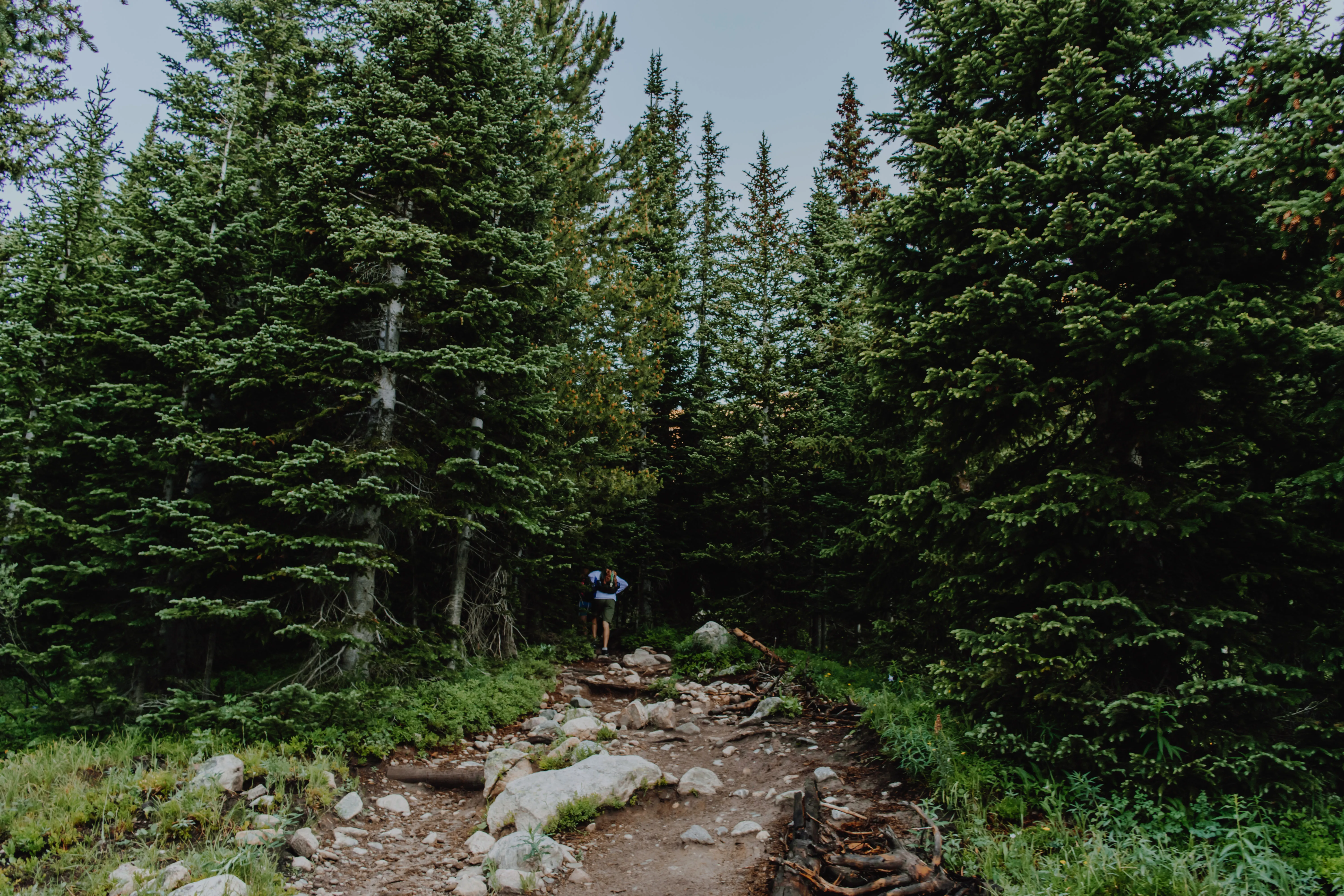 Hike to Diamond Lake in the Indian Peaks Wilderness
