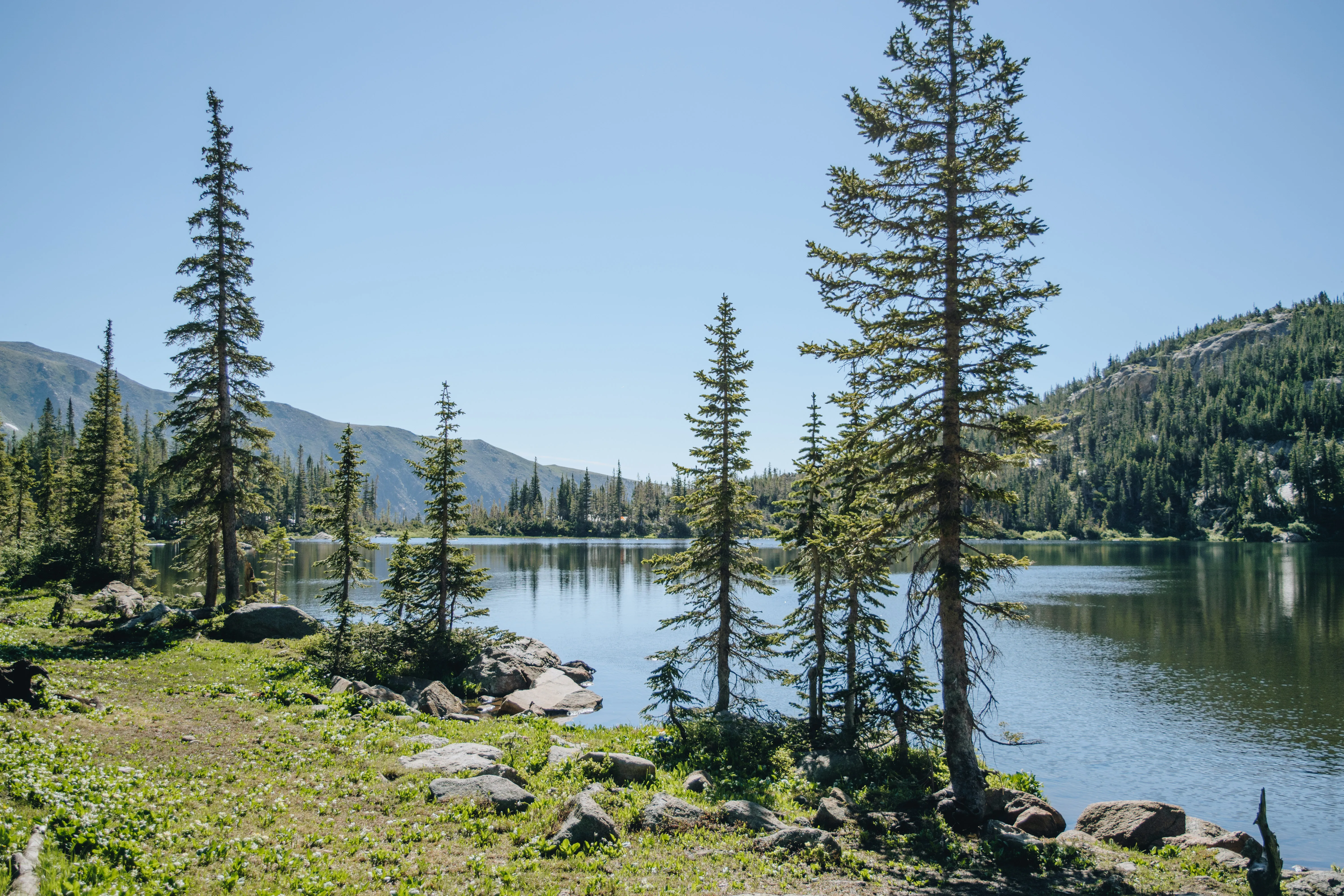 Hike to Diamond Lake in the Indian Peaks Wilderness