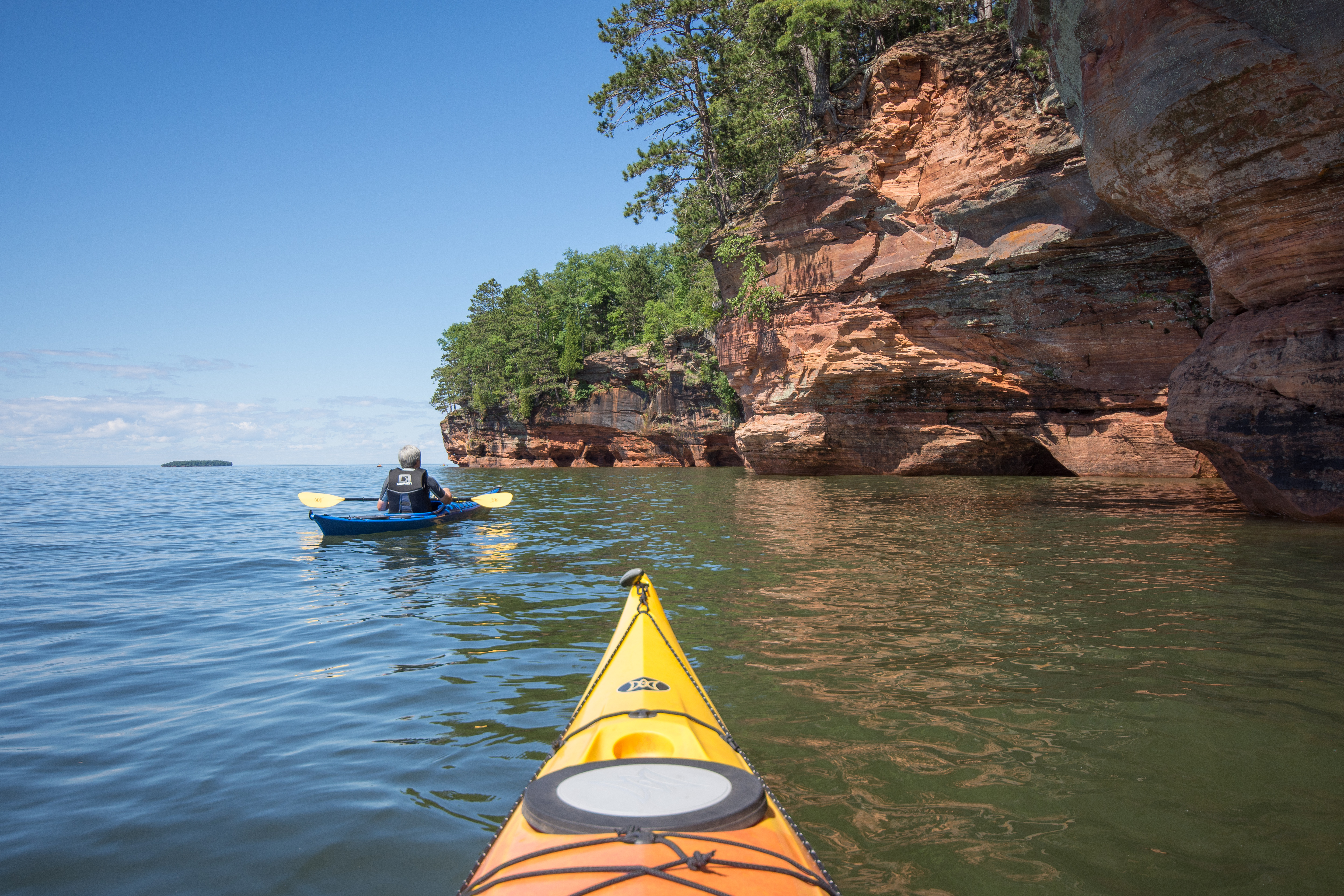 Kayak to the Mainland Sea Caves