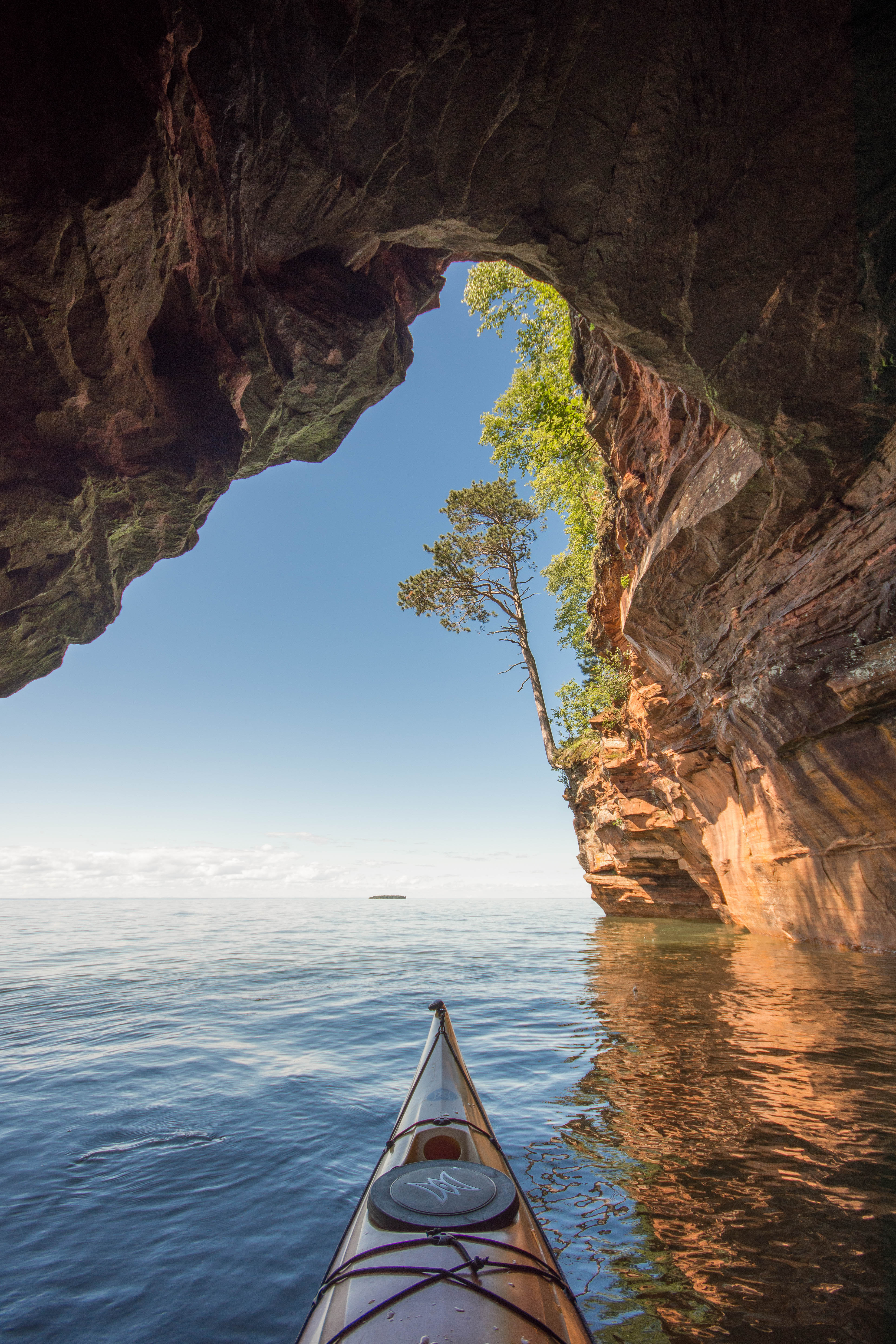 Kayak to the Mainland Sea Caves