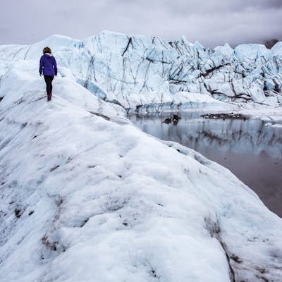A Beginners Hike on Alaska's, Matanuska Glacier
