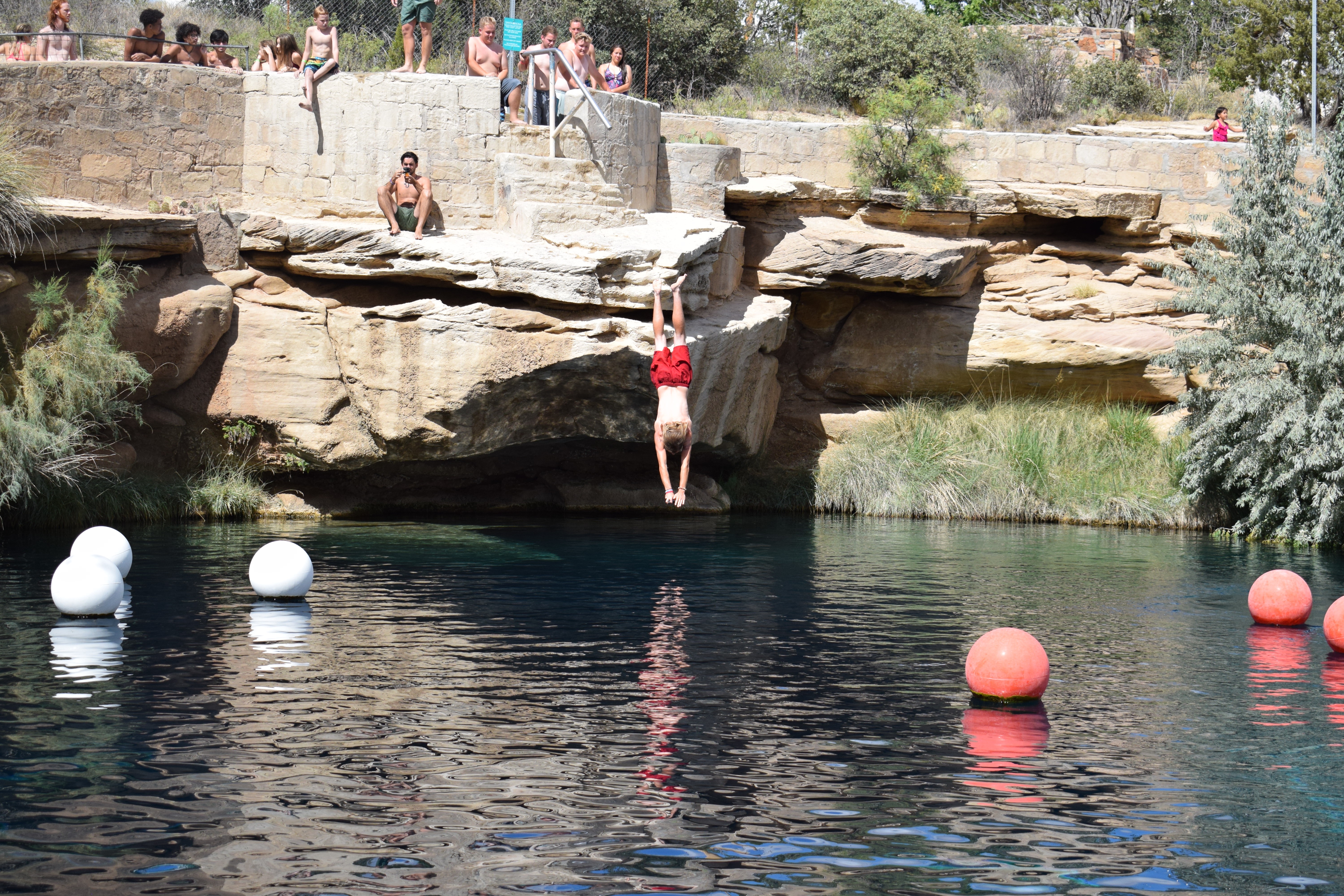 The Blue Hole in Santa Rosa