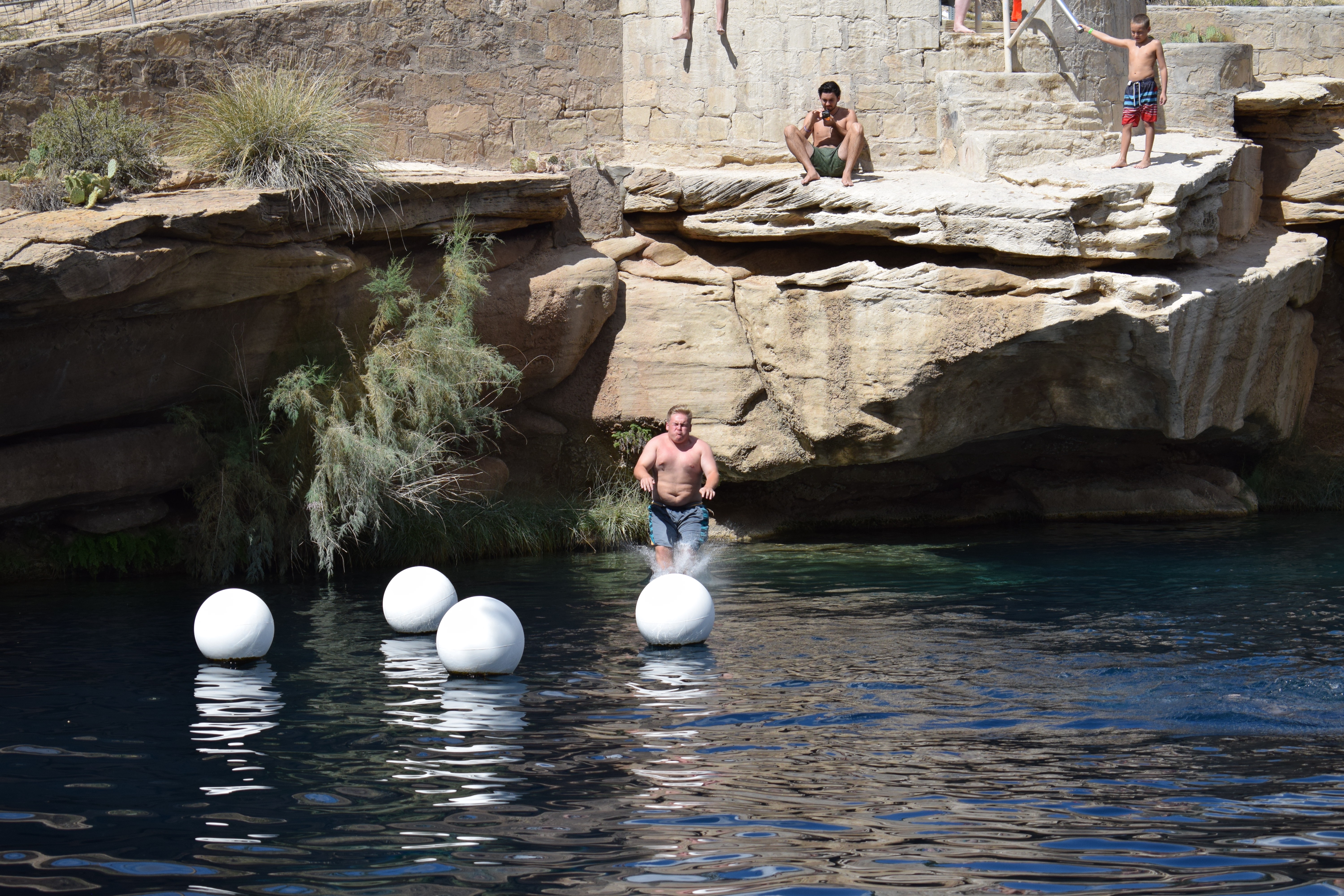 The Blue Hole in Santa Rosa