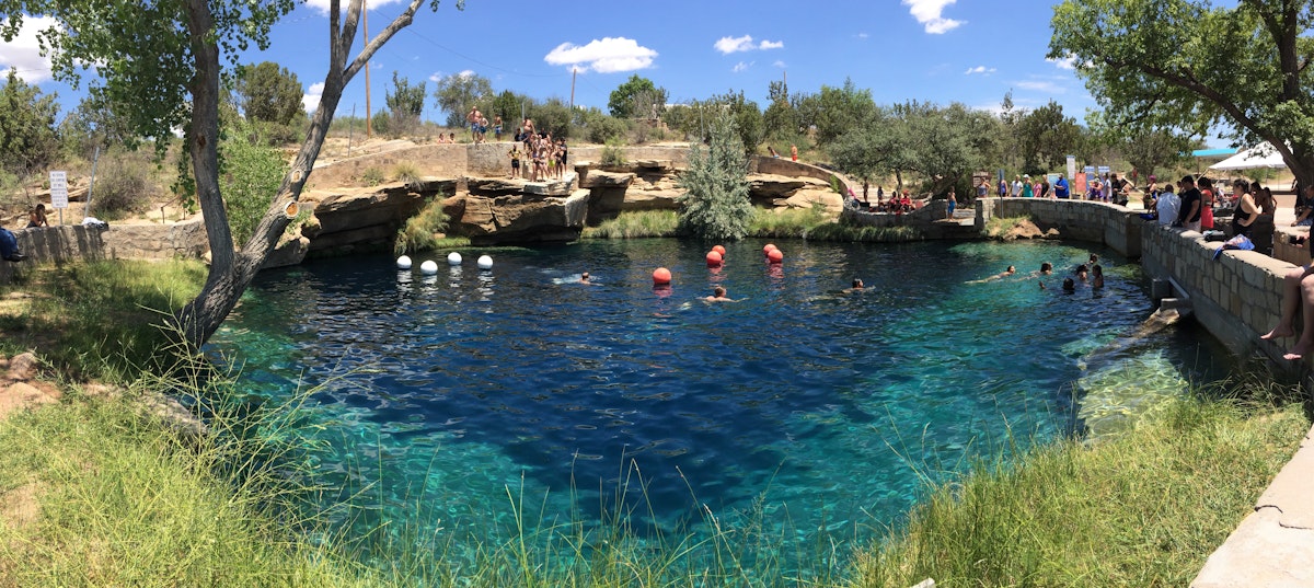 Swim at Blue Hole in Santa Rosa, Blue Hole Santa Rosa