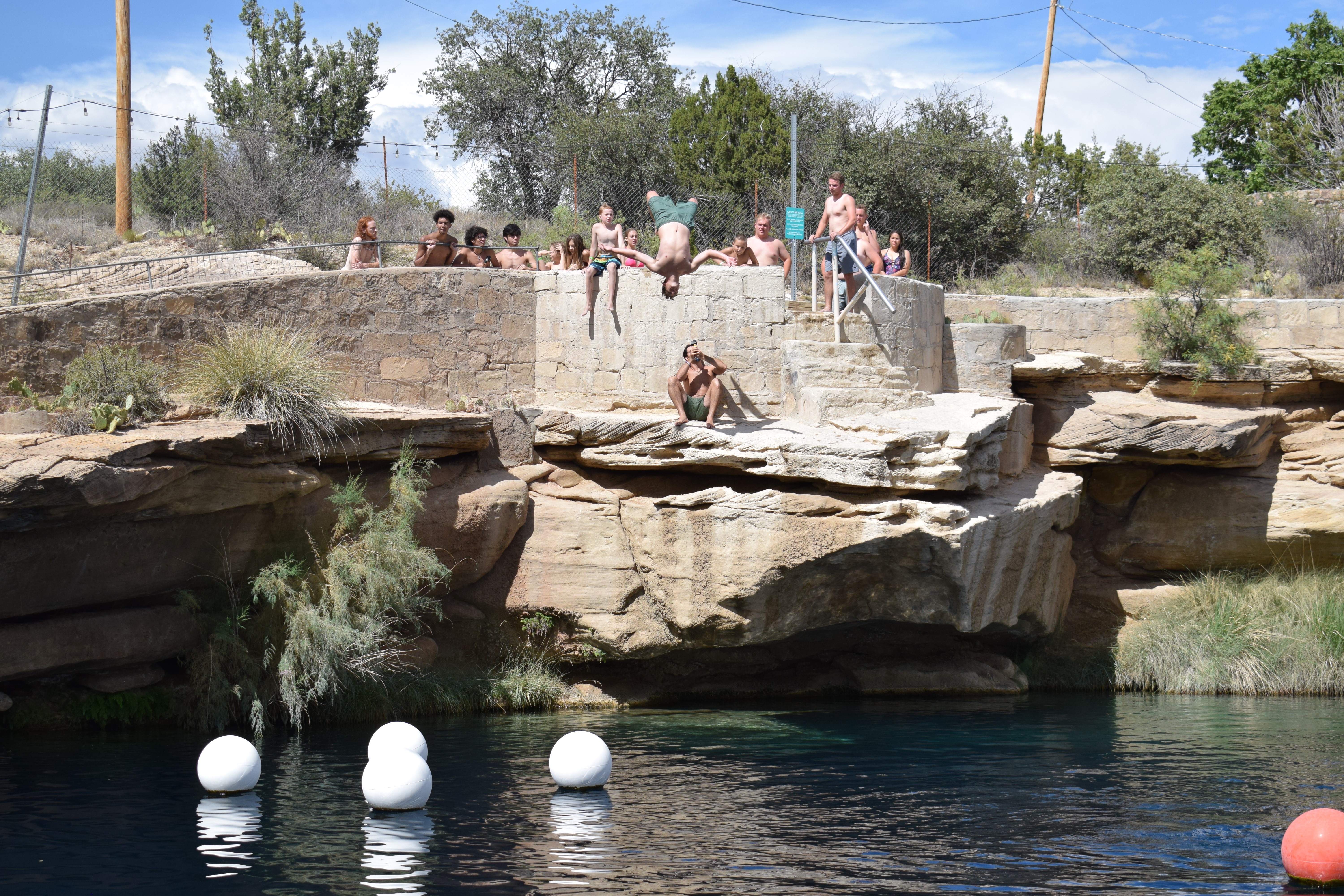 The Blue Hole in Santa Rosa