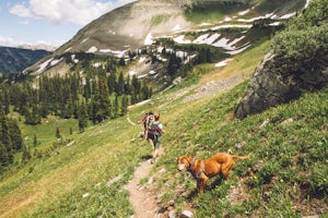 Hike to Blue Lake, Crested Butte, CO