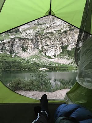 Camp at Silver Lake