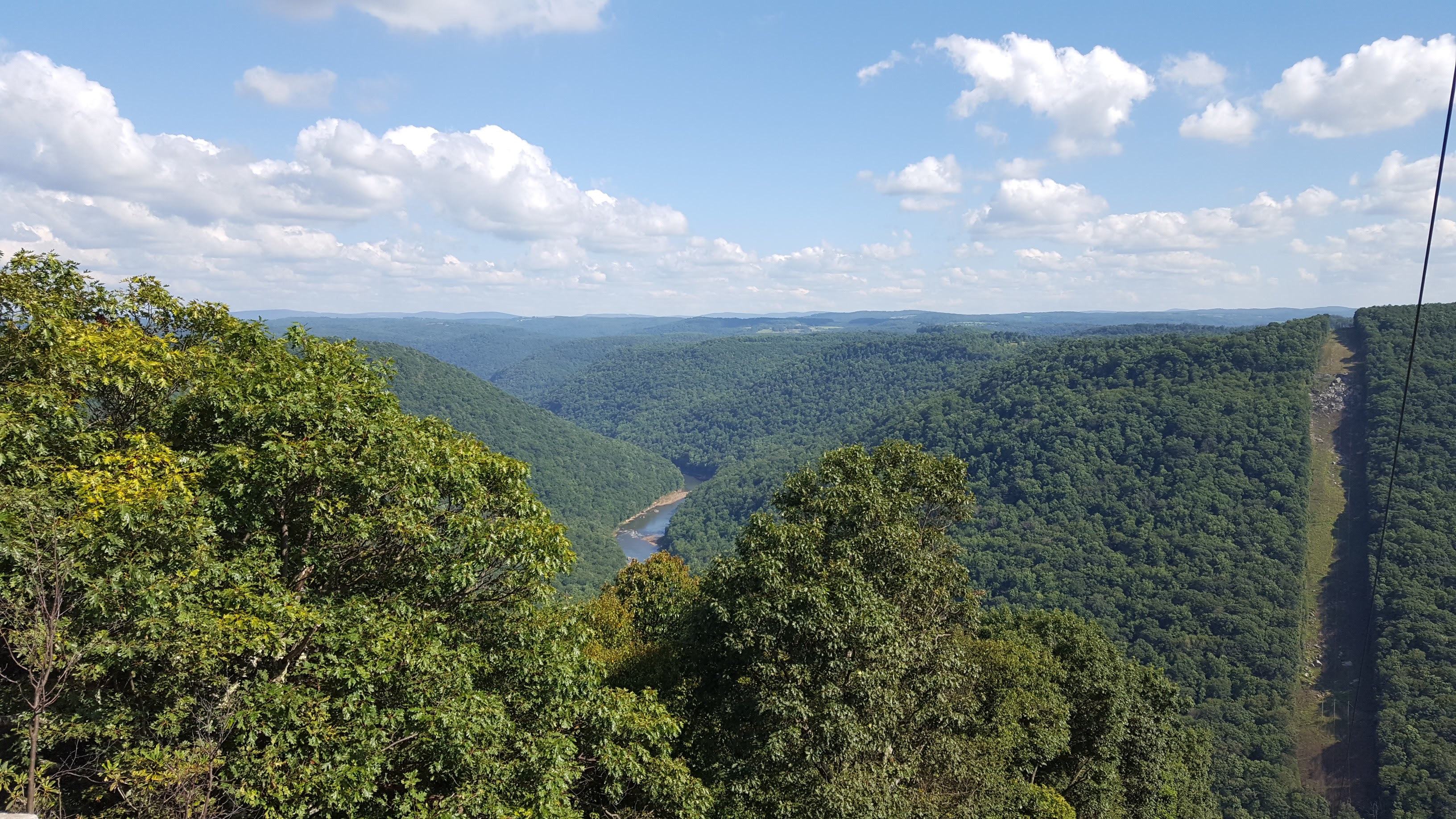 Hike to Raven’s Rock Overlook, Masontown, West Virginia