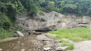 Hike Ledges State Park's Canyon Road