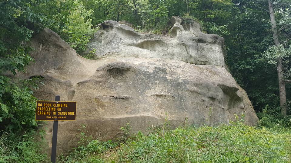 Hike Ledges State Park's Canyon Road