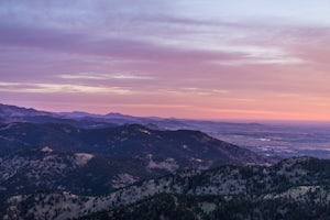 Watch Sunset from the Lost Gulch Overlook