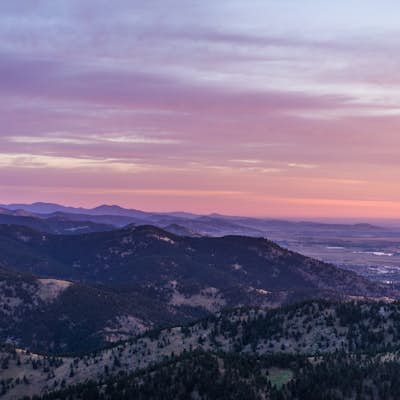 Watch Sunset from the Lost Gulch Overlook