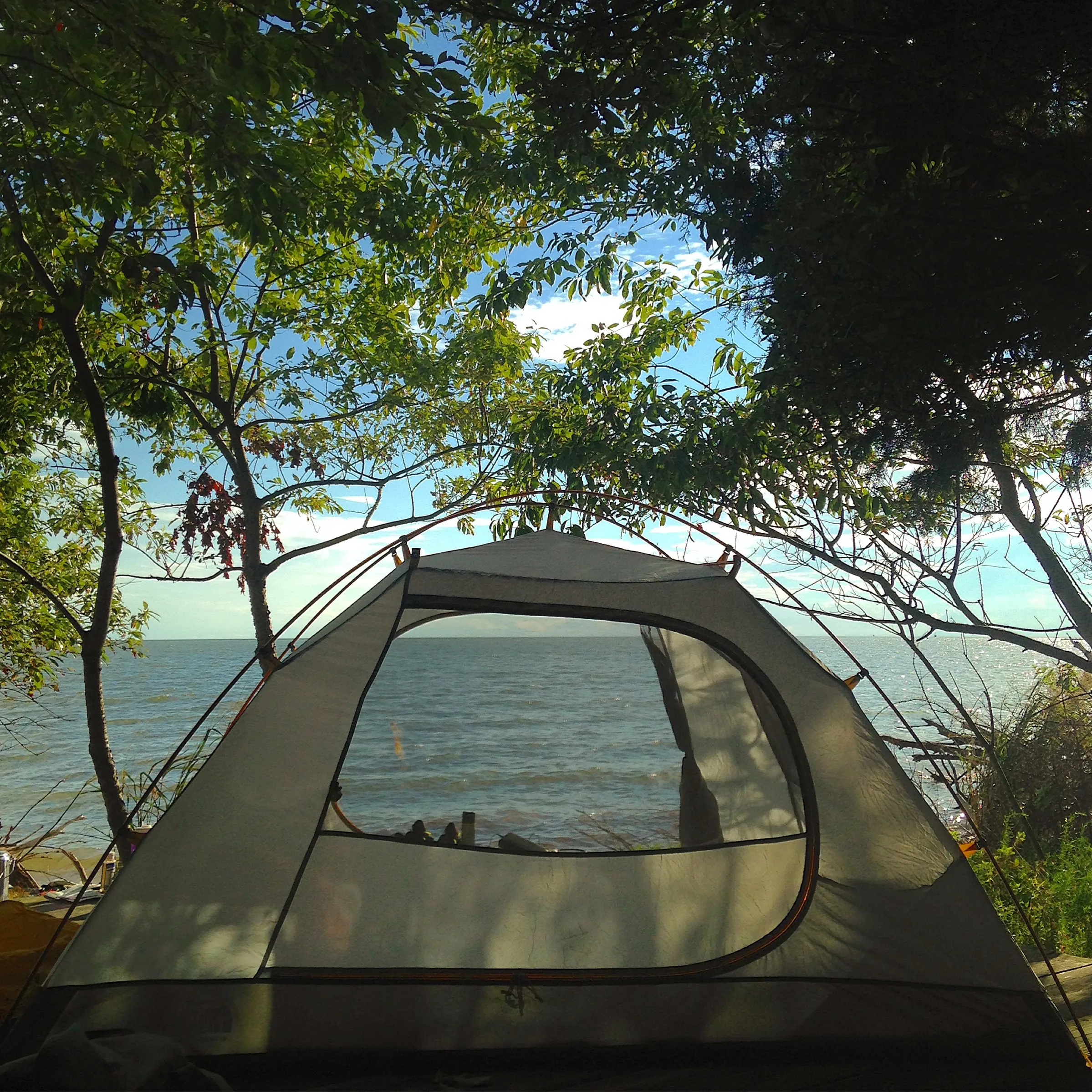 Kayak Camp at Janes Island State Park