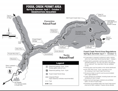 Fossil Creek Wilderness Area 
