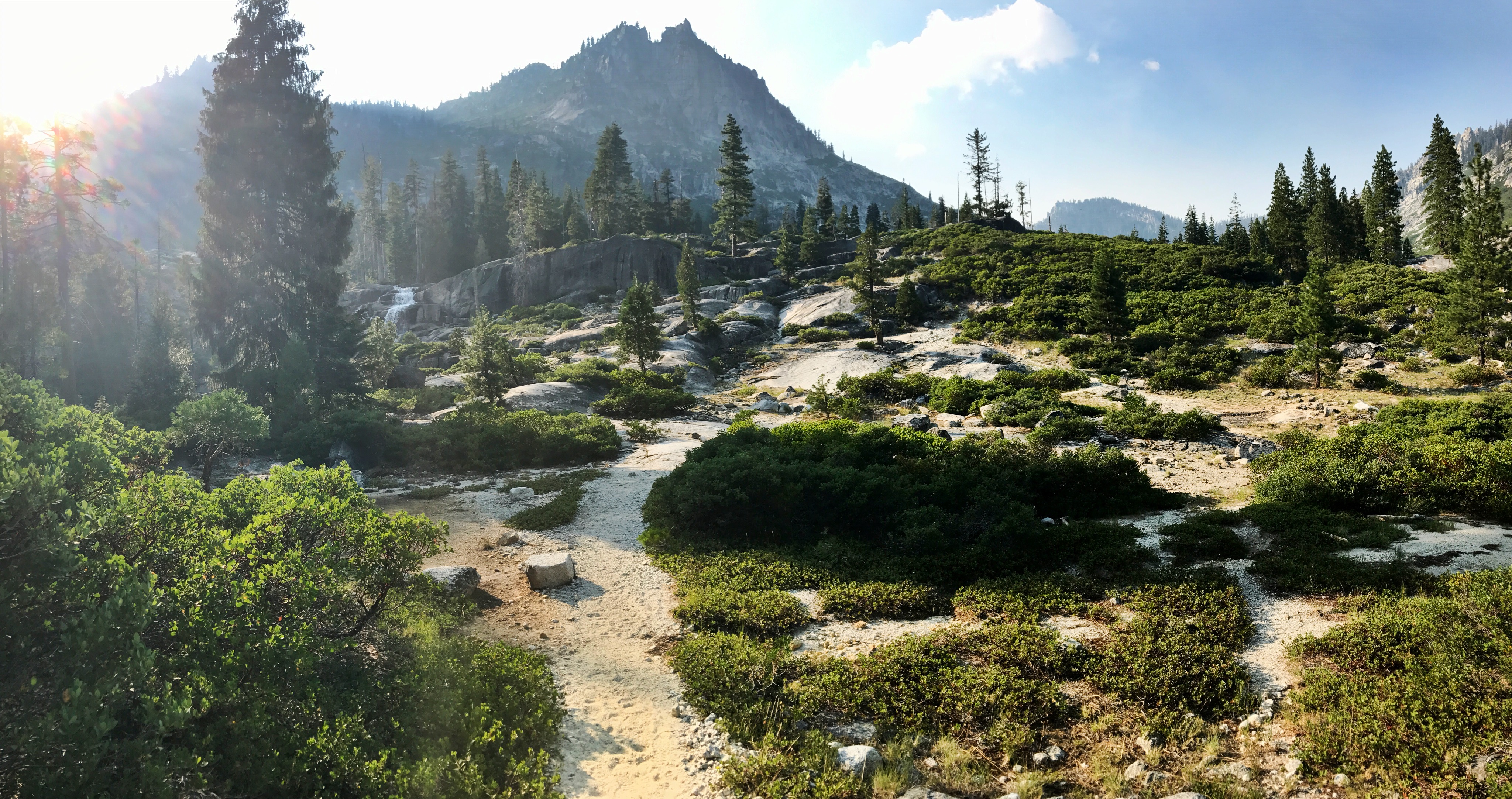 Backcountry Camp in the Canyon Creek Drainage
