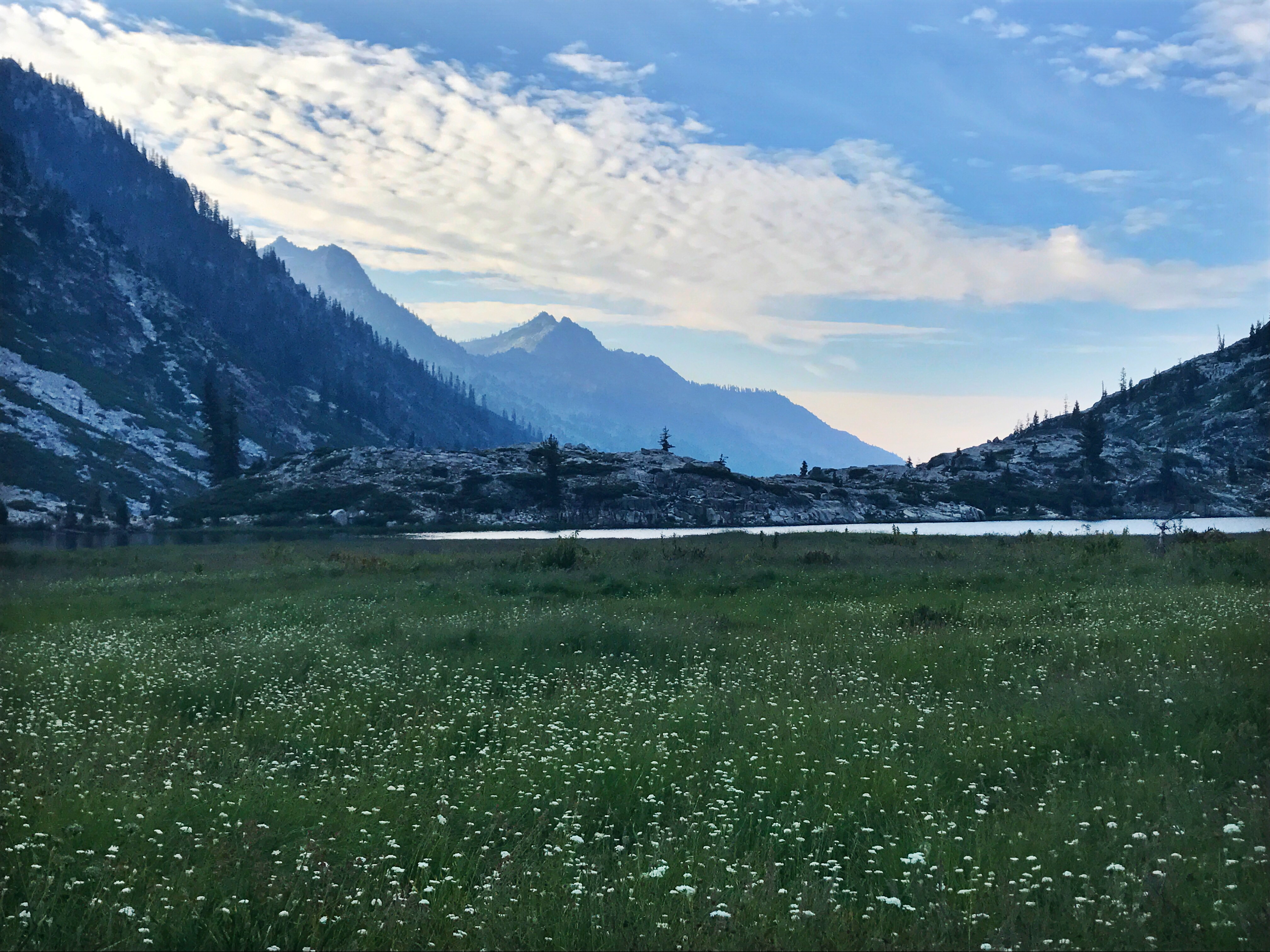 Backcountry Camp in the Canyon Creek Drainage