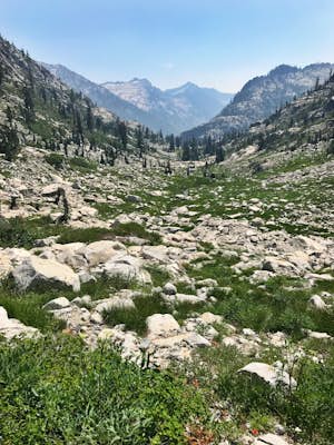 Backcountry Camp in the Canyon Creek Drainage