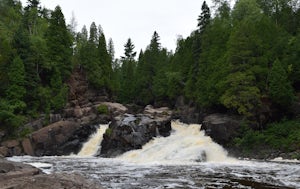 Hike along the Baptism River to Cascade Falls