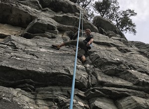 Rock Climb at Pilot Mountain SP