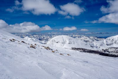 Backcountry Ski Mt. Watson in the Uinta Mountains