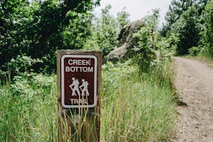 Hike the Creek Bottom Trail