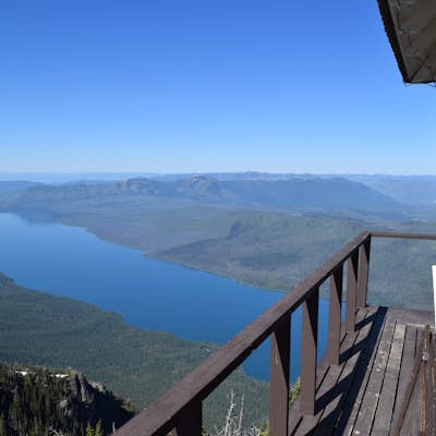 Hike to Mount Brown Fire Lookout