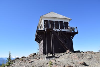 Hike to Mount Brown Fire Lookout